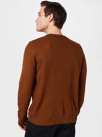 Pull-over BURTON MENSWEAR LONDON en marron