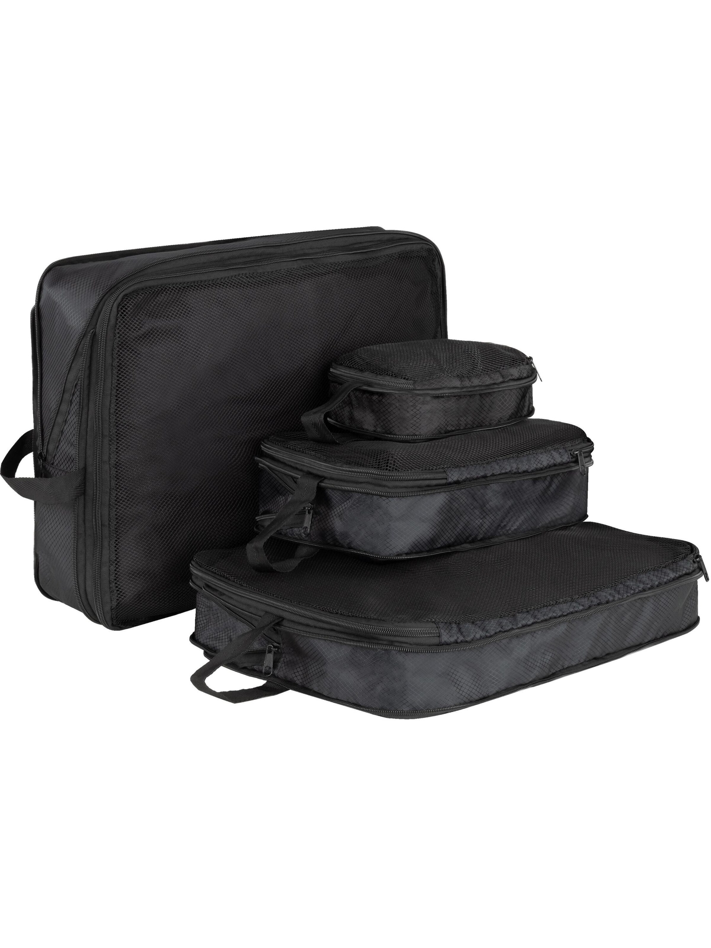 Trousses de toilette 'Nuqui' normani en noir : devant