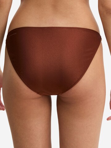 Marc O'Polo Bikini-Hose ' Breezy Leaf ' in Braun