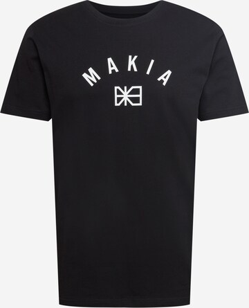 MAKIA Shirt in Zwart: voorkant