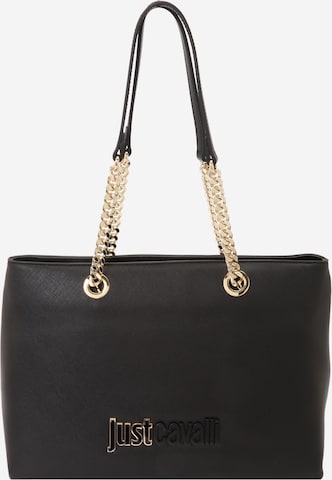 Cabas Just Cavalli en noir : devant