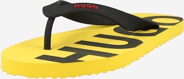 Flip-flops 'Arvel' de la HUGO pe negru: față