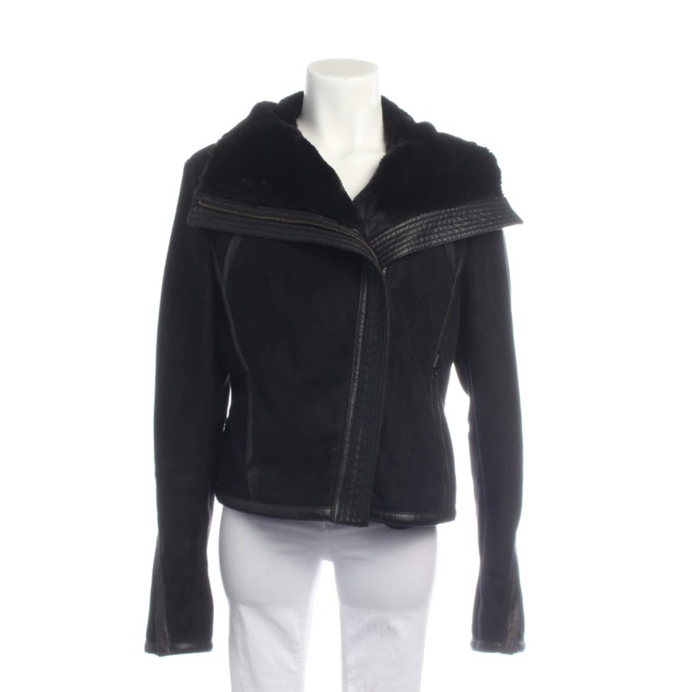 ARMANI Jacket & Coat in XXXL in Black: front