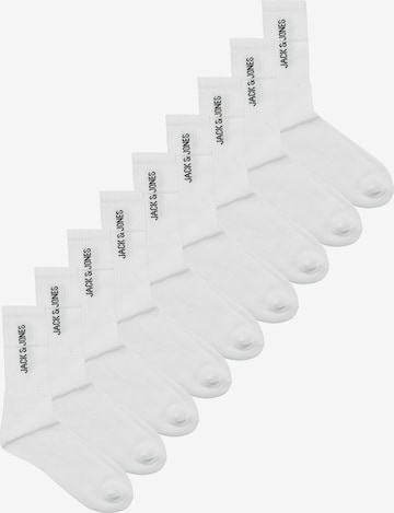 JACK & JONES Socks 'JACREGEN' in White: front
