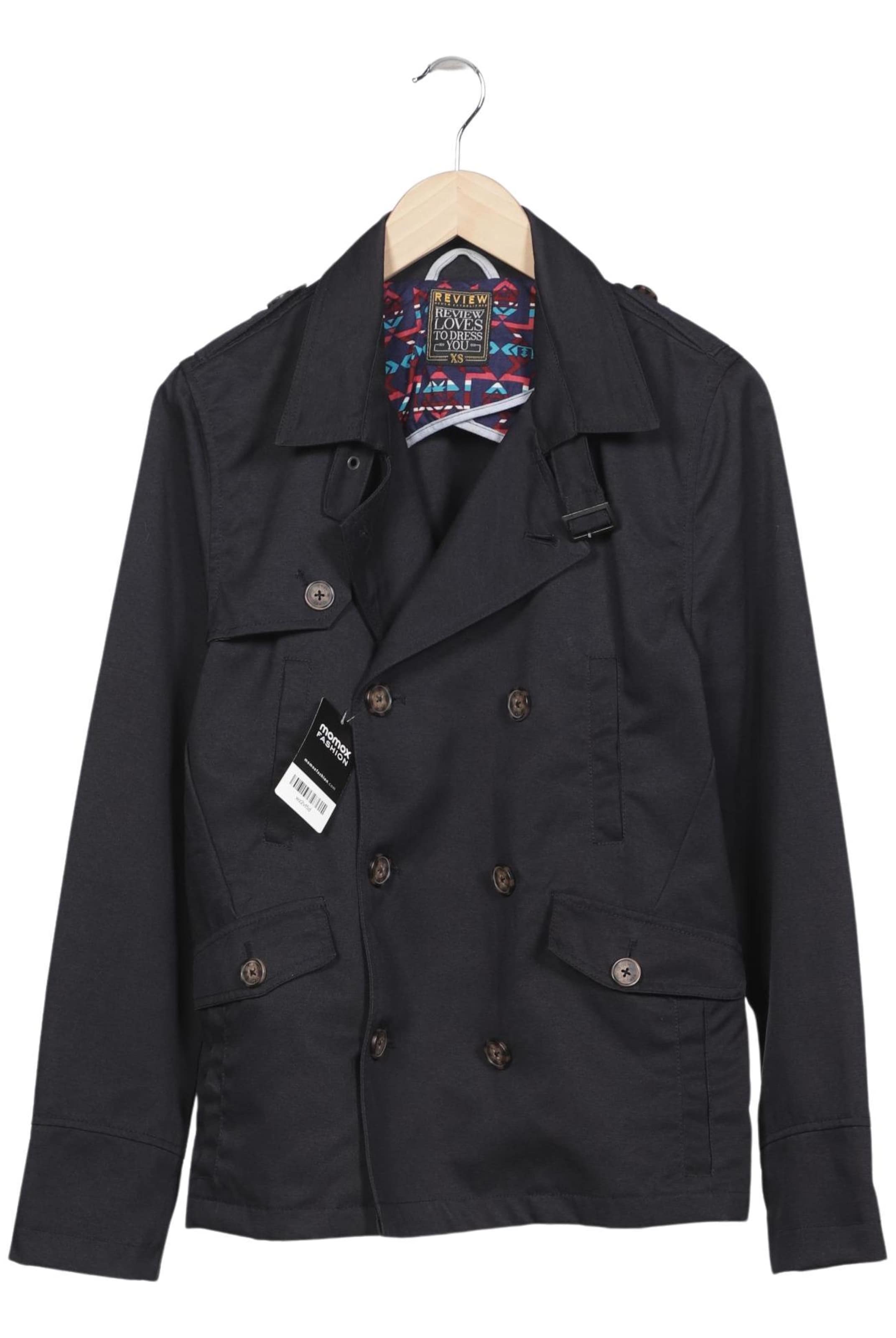 Review Jacket & Coat in XS in Blue: front