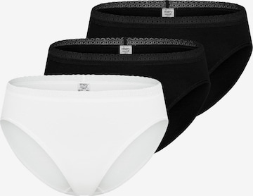 Mey Slip 'Modal Lace' in Grau: Vorderseite
