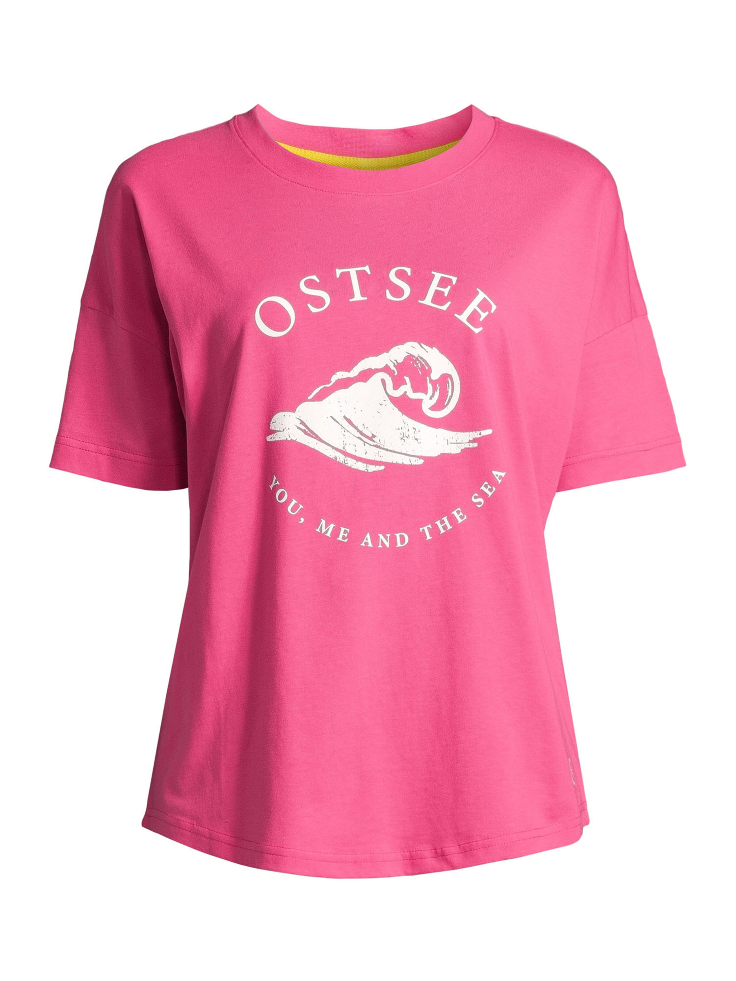 salzhaut Shirt 'Fipsie Ostsee' in Roze: voorkant