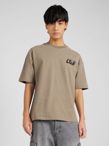 Low Lights Studios Shirt 'Okami' in Grey: front