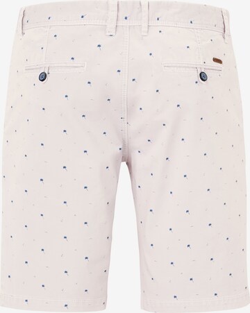 REDPOINT Slim fit Chino Pants in White