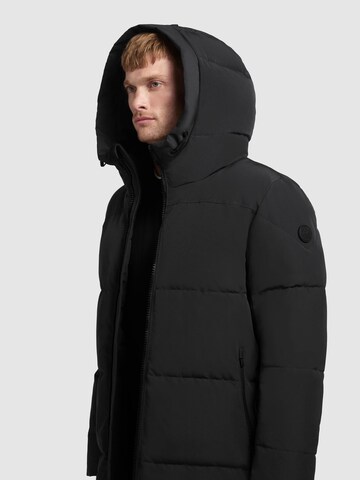 khujo Wintermantel 'Lear' in Schwarz