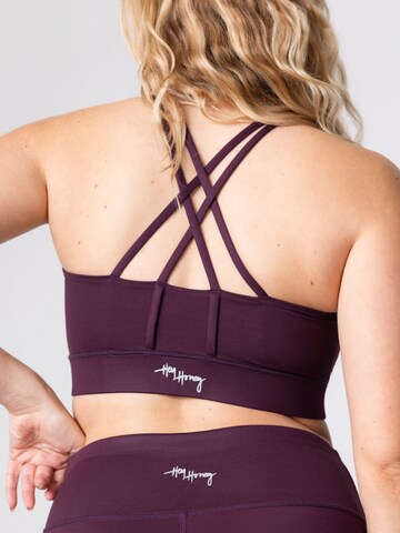 Hey Honey Bustier Sport-BH 'Criss Cross'‌‌‌‌‌‌ in Rot