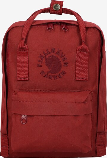 Fjällräven Sportrugzak 'Re-Kanken' in de kleur Wijnrood, Productweergave