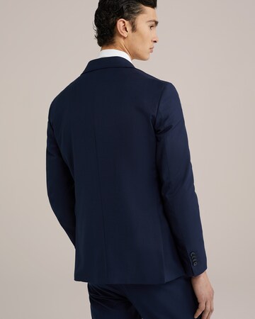 Coupe slim Veste de costume WE Fashion en bleu