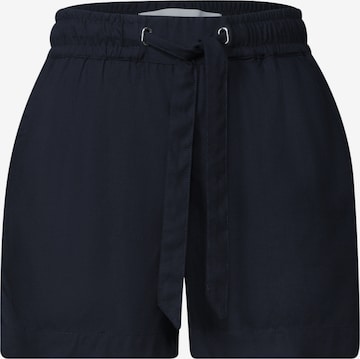 Street One Studio Pants in Blue: front