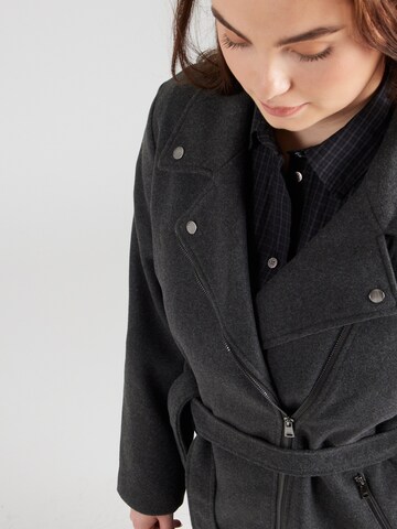 ONLY Carmakoma Between-Seasons Coat 'CARAUGUSTA' in Grey