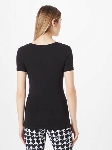 Love Moschino Shirt 'MAGLIETTA' in Black