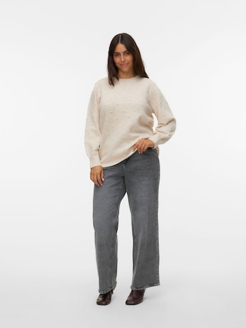 Pullover 'VMCFrancesca' di Vero Moda Curve in bianco