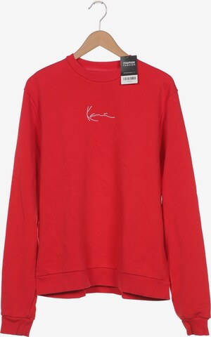 Karl Kani Sweatshirt & Zip-Up Hoodie in M in Red: front