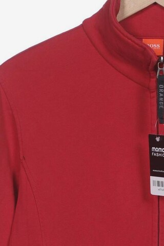 BOSS Sweatshirt & Zip-Up Hoodie in M in Red