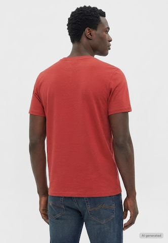 MUSTANG Shirt 'Austin' in Rot
