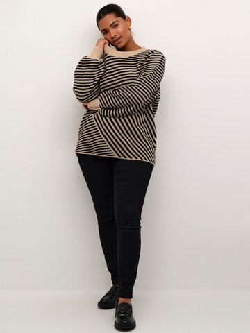 Pull-over 'KC Verina' KAFFE CURVE en gris