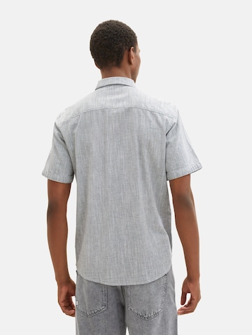pilka TOM TAILOR Standartinis modelis Marškiniai