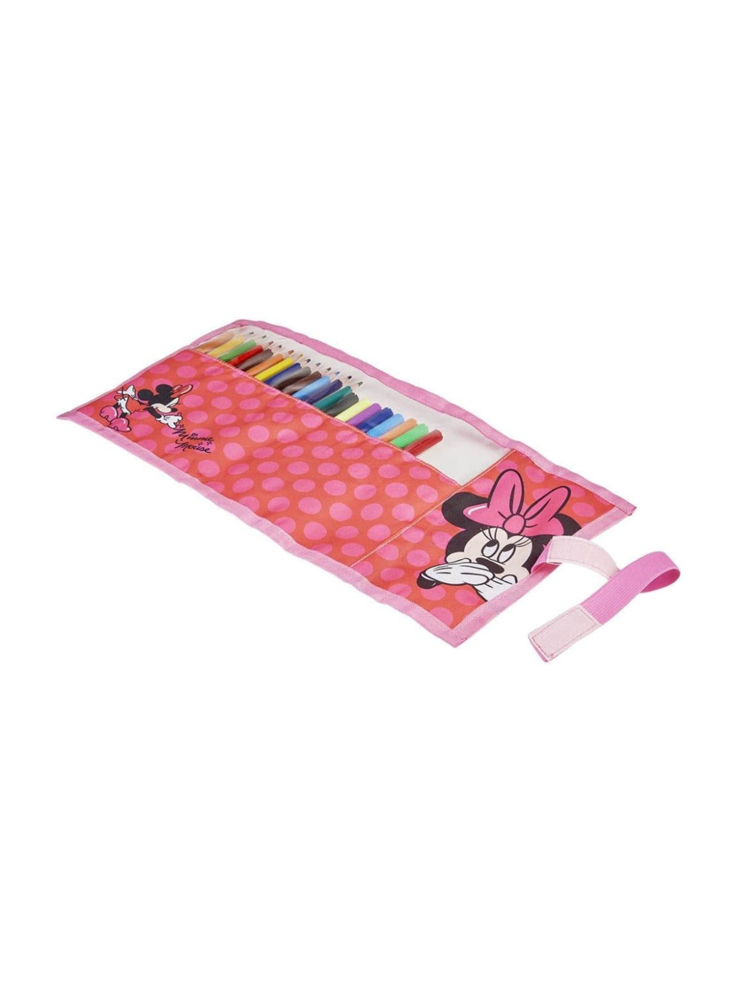 DISNEY Buideltas 'Disney Minnie Mouse Oprol Etui met inhoud' in Roze