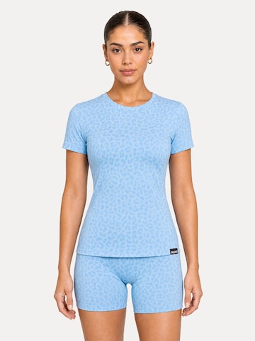 Smilodox Shirt 'Velvara' in Blau: Vorderseite