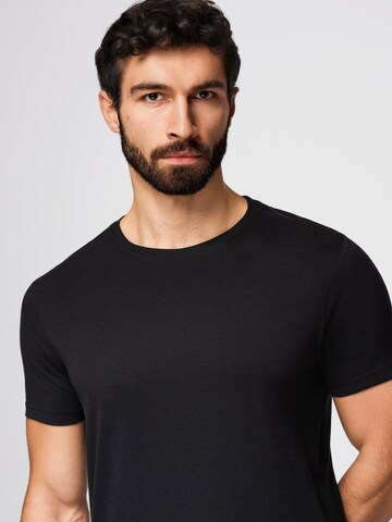 Ombre Shirt in Black