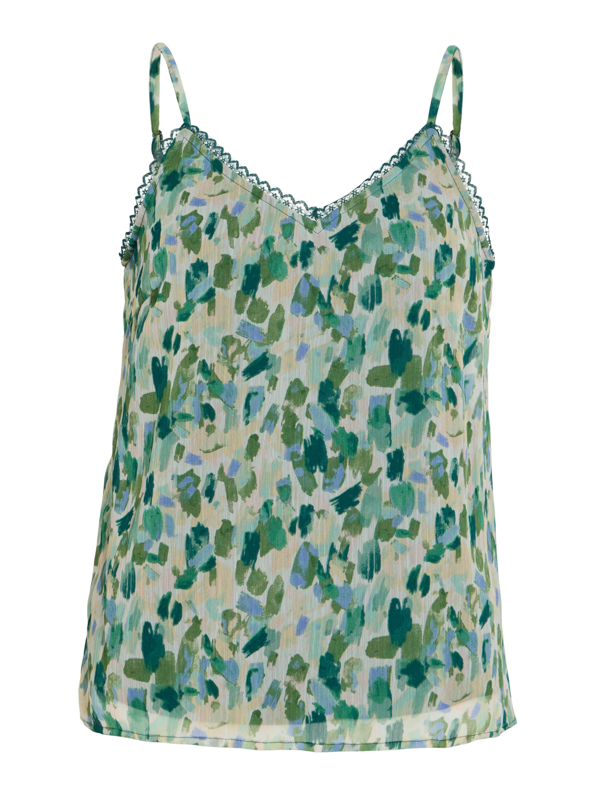 VILA Top 'VIEMMA' – zelená: přední strana