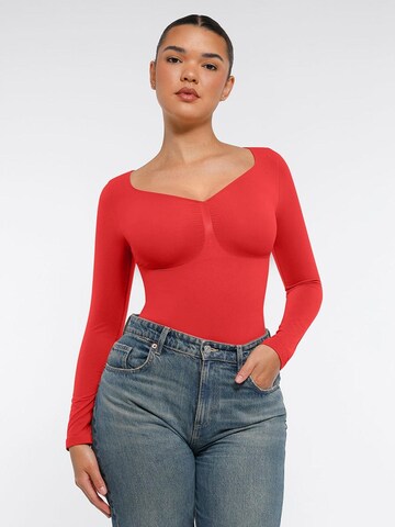 FÉMINITÉ Fatale Shaping Bodysuit 'AVA' in Red