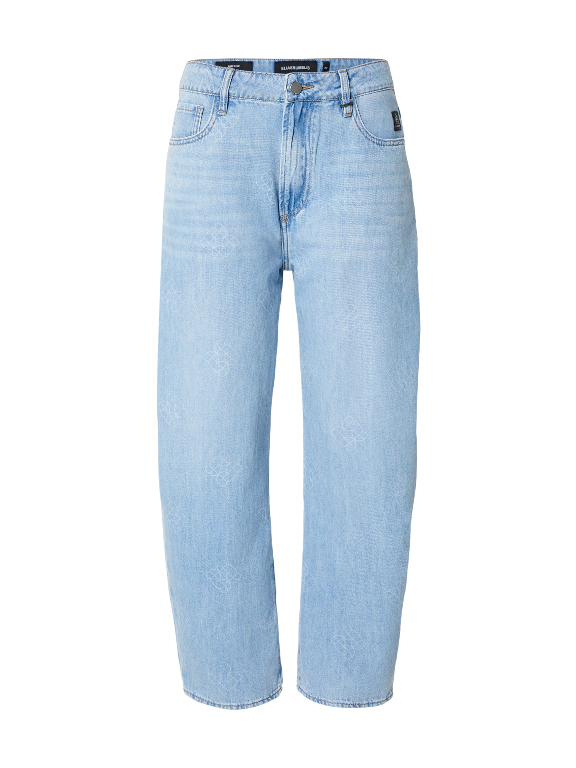 Elias Rumelis Baggy Jeans 'YOANA LASER' i blå: framsida