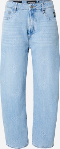 Elias RumelisBaggy Traperice 'YOANA LASER' - plava boja: prednji dio