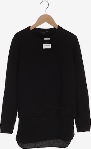 COS Sweatshirt & Zip-Up Hoodie in S in Black: front