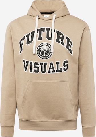 QS Sweatshirt in Beige: predná strana