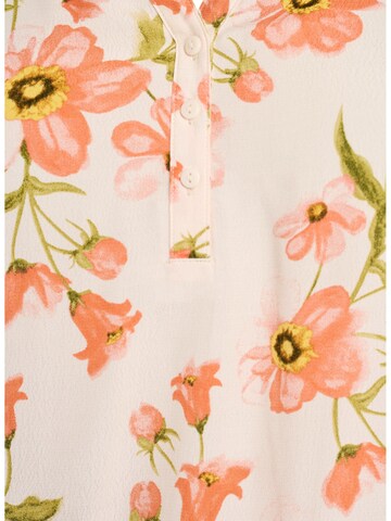 Zizzi Bluse 'VBella' in Beige