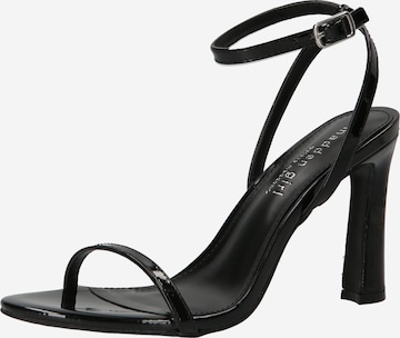 Madden Girl Strap Sandals 'TASHA' in Black: front