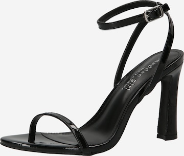 Madden Girl - Sandalias con hebilla 'TASHA' en negro: frente