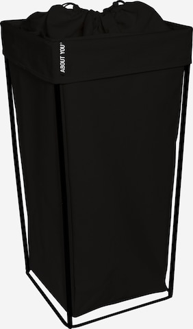 ABOUT YOU Laundry Basket 'The Cage' in Black: front