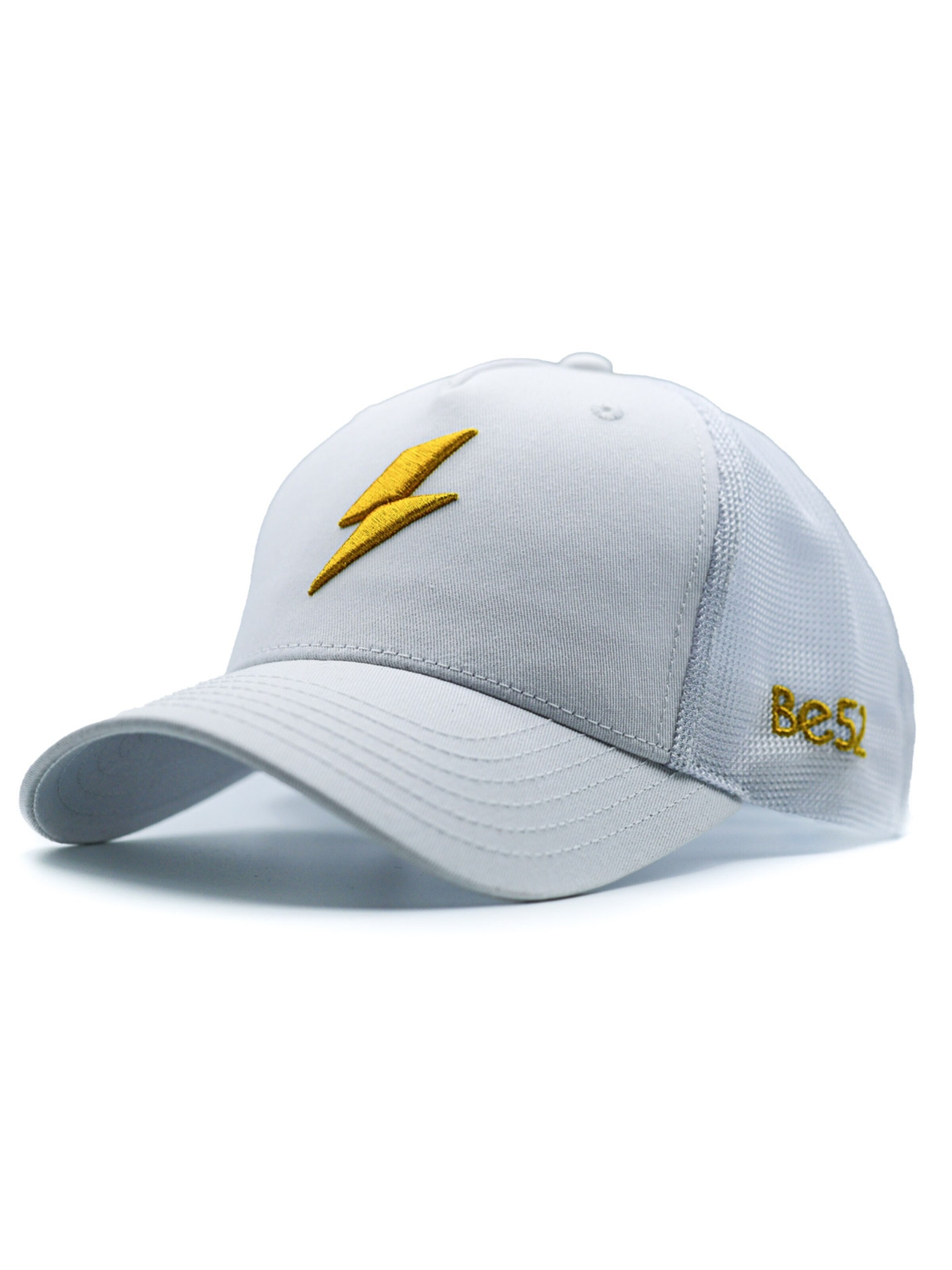 Be52 Cap 'Bolt premiumS' in Gold: front
