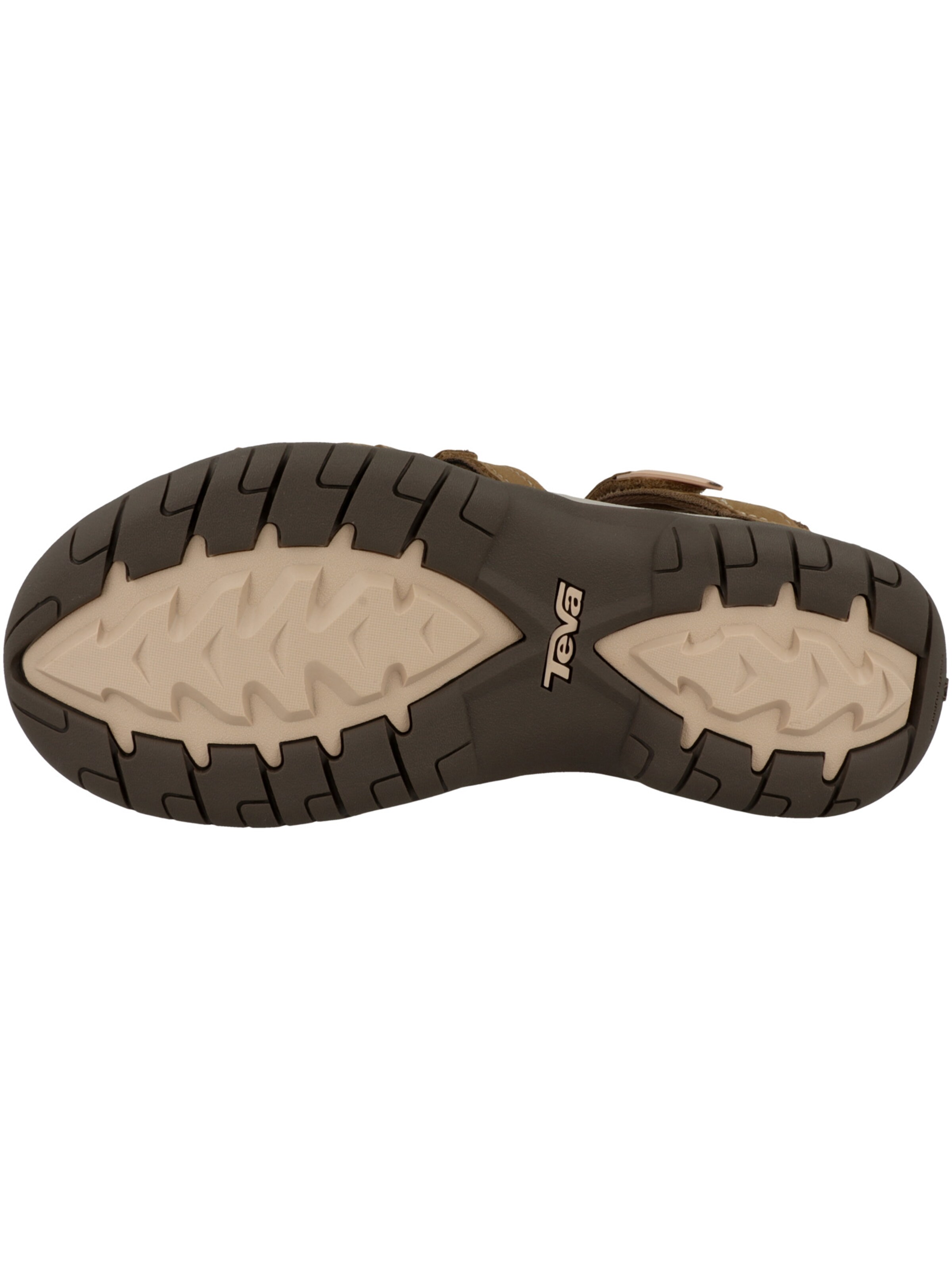 TEVA - Sandália 'Tirra' em castanho