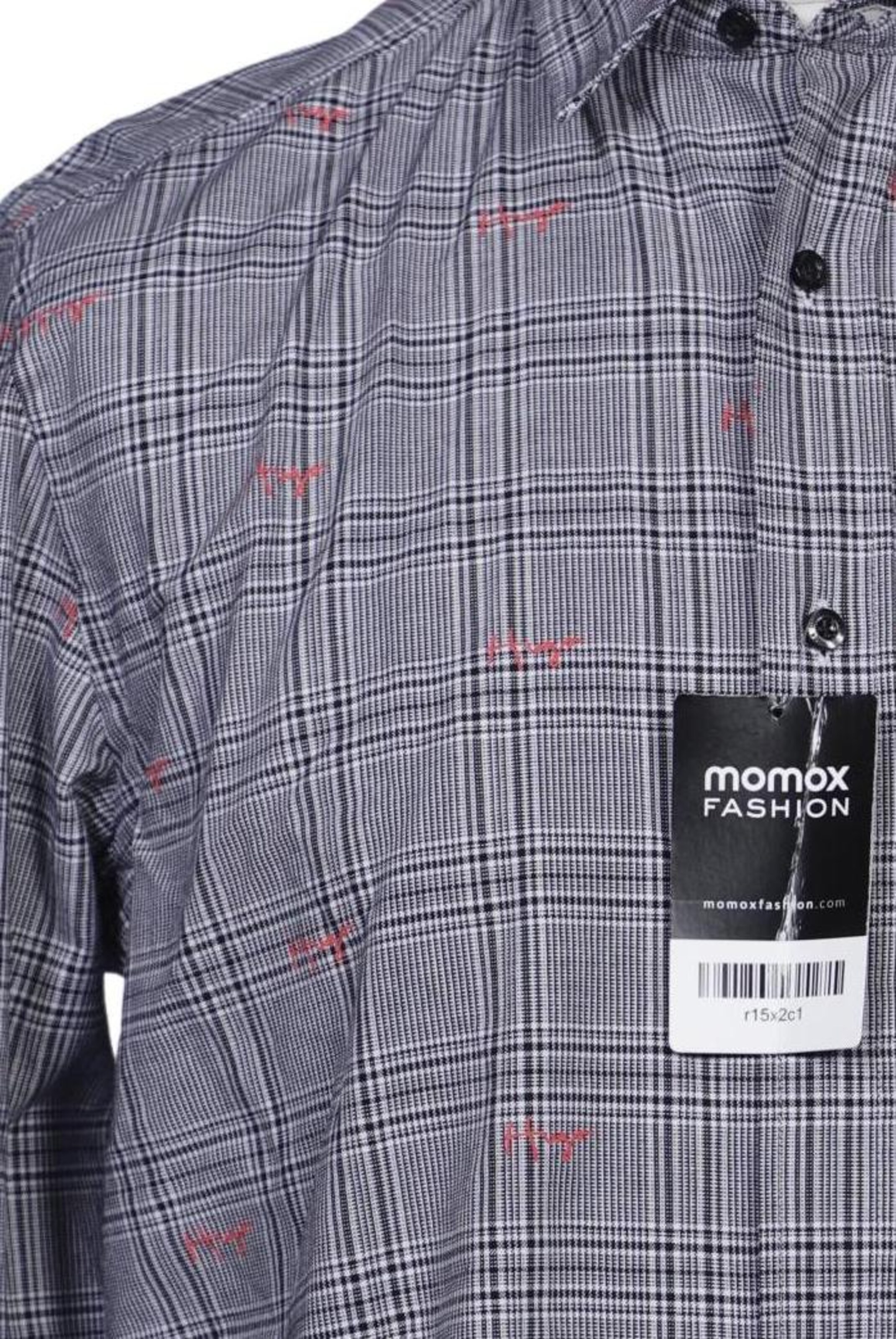 HUGO Button Up Shirt in M in Grey