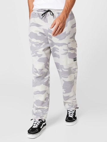 HOLLISTER Loose fit Trousers in Grey: front