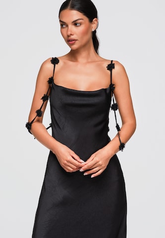 Ombre Cocktail dress in Black