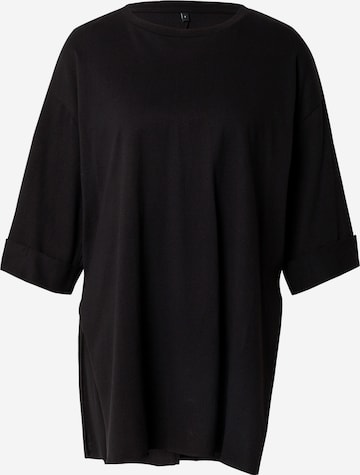 Trendyol Oversized shirt in Black: front