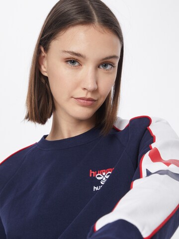 Hummel Athletic Sweatshirt 'DURBAN' in Blue