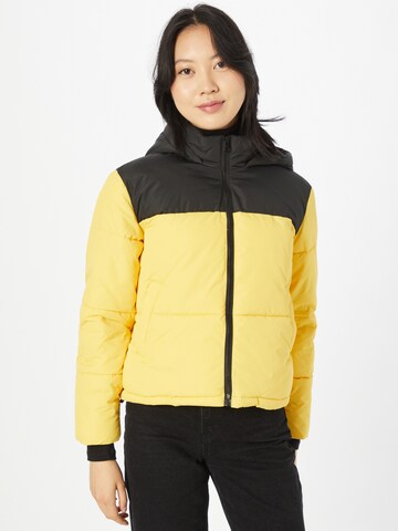 Veste mi-saison 'SANDRA' ONLY en jaune : devant