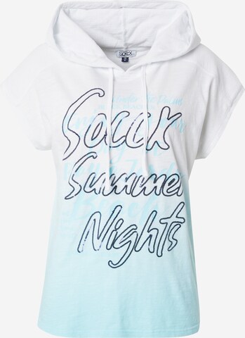 Soccx Shirt in Wit: voorkant