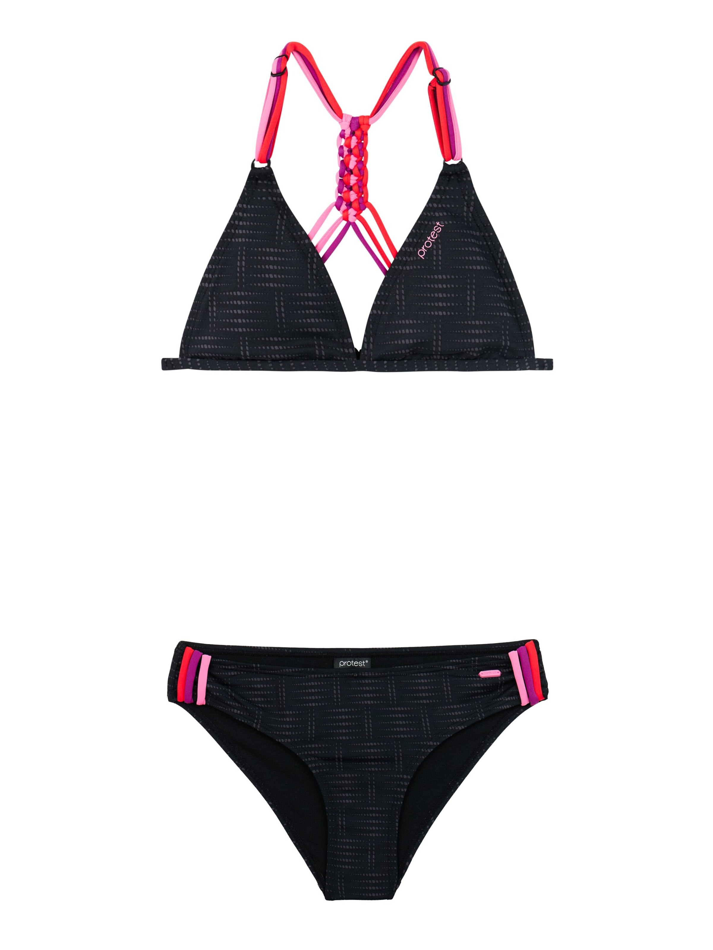PROTEST Bikini 'PRTFimkes JR' in Black: front