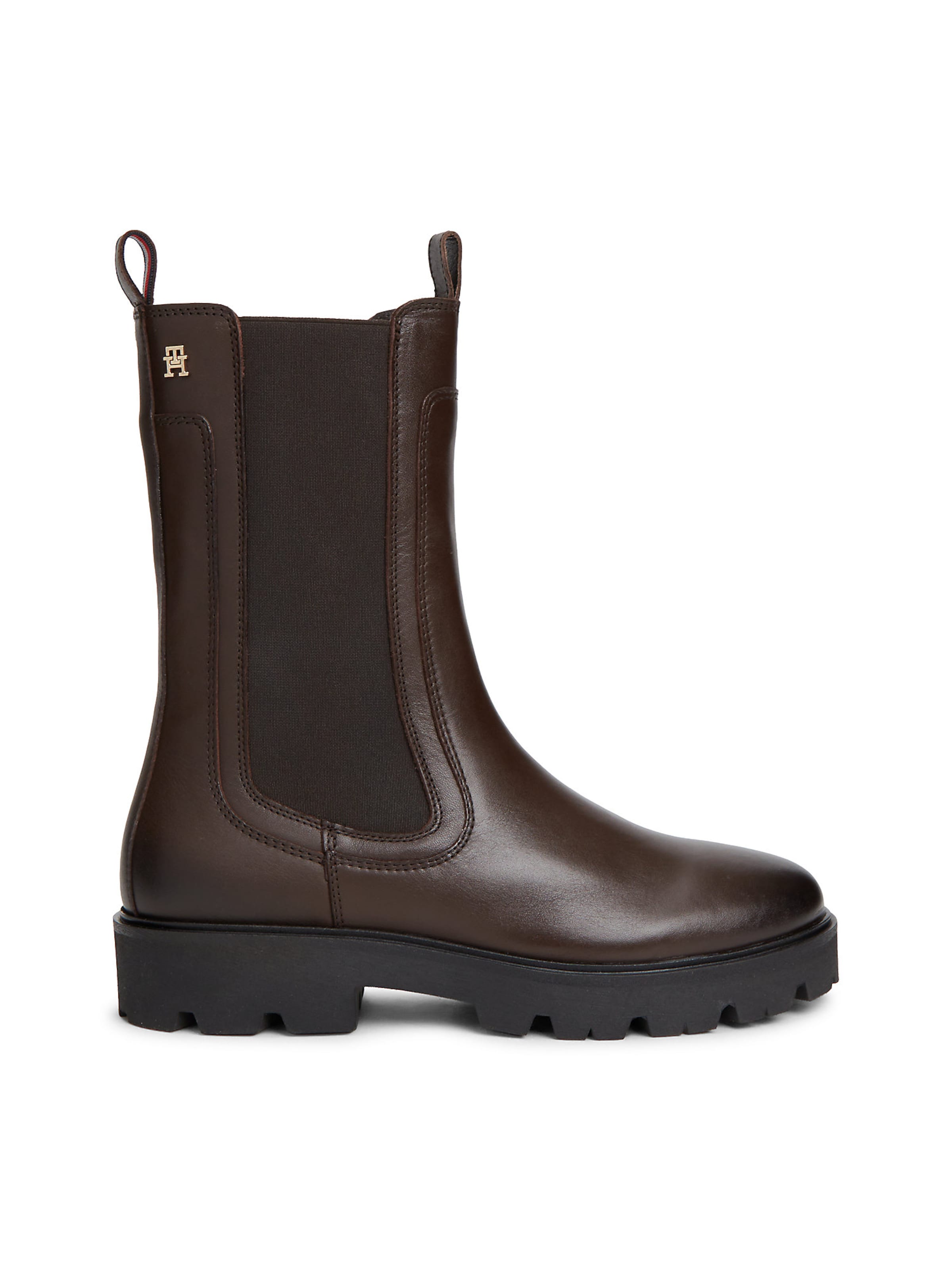 TOMMY HILFIGER Chelsea Boots in Brown